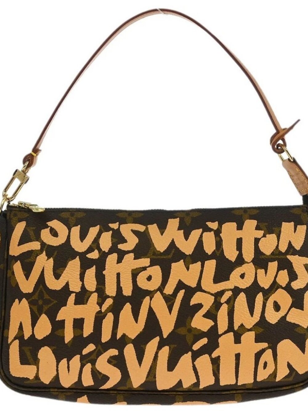 Louis Vuitton Beige Graffiti Pochette Accessoires Handbag